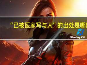 “已被医家写与人”的出处是哪里