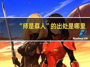 “师是蔡人”的出处是哪里