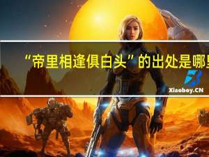 “帝里相逢俱白头”的出处是哪里