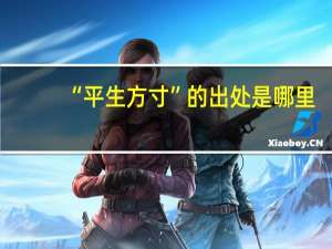 “平生方寸”的出处是哪里