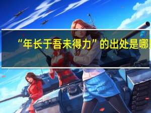 “年长于吾未得力”的出处是哪里