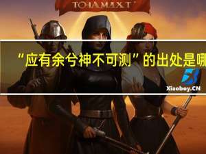 “应有余兮神不可测”的出处是哪里