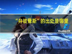 “弁彼鸒斯”的出处是哪里