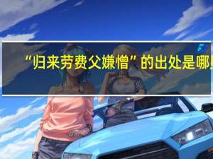 “归来劳费父嫌憎”的出处是哪里