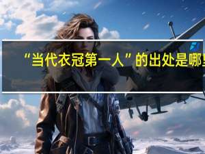 “当代衣冠第一人”的出处是哪里