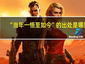 “当年一悟至如今”的出处是哪里