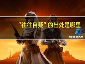 “往往自疑”的出处是哪里