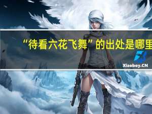 “待看六花飞舞”的出处是哪里