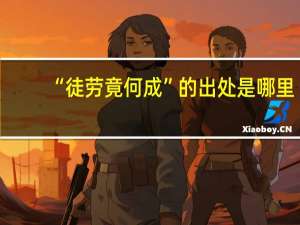 “徒劳竟何成”的出处是哪里