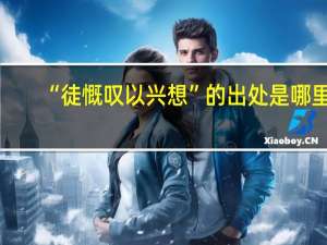“徒慨叹以兴想”的出处是哪里