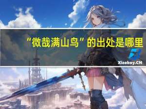 “微哉满山鸟”的出处是哪里