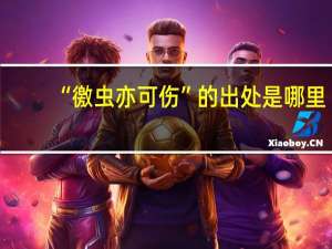 “徼虫亦可伤”的出处是哪里