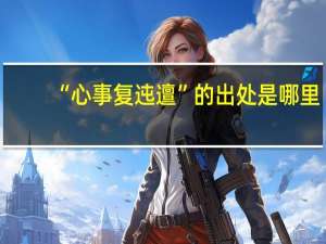 “心事复迍邅”的出处是哪里
