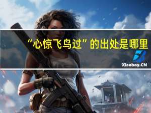 “心惊飞鸟过”的出处是哪里