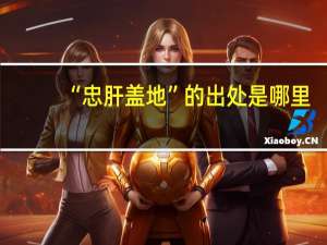 “忠肝盖地”的出处是哪里