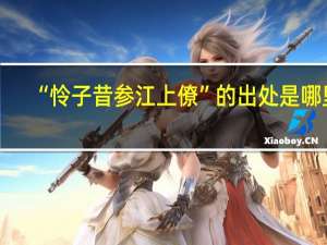 “怜子昔参江上僚”的出处是哪里