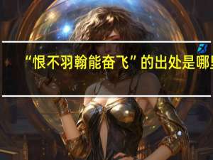“恨不羽翰能奋飞”的出处是哪里