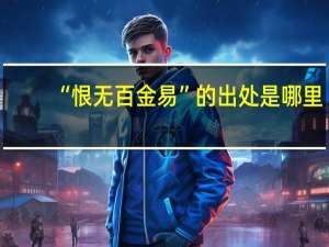 “恨无百金易”的出处是哪里
