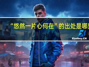 “悠然一片心何在”的出处是哪里
