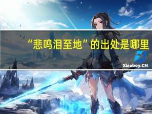 “悲鸣泪至地”的出处是哪里