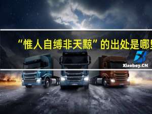 “惟人自缚非天黥”的出处是哪里