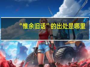 “惟余旧话”的出处是哪里