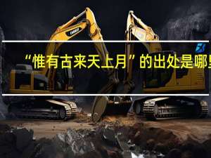 “惟有古来天上月”的出处是哪里