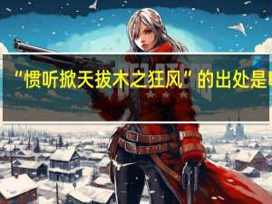 “惯听掀天拔木之狂风”的出处是哪里