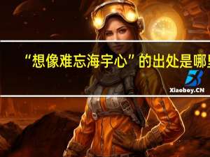 “想像难忘海宇心”的出处是哪里
