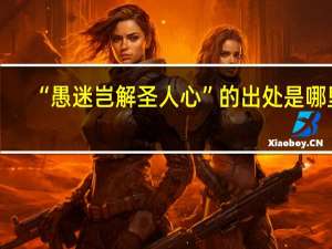 “愚迷岂解圣人心”的出处是哪里
