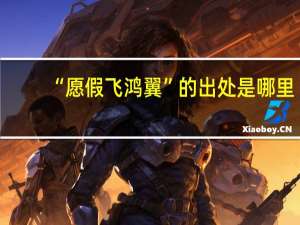 “愿假飞鸿翼”的出处是哪里