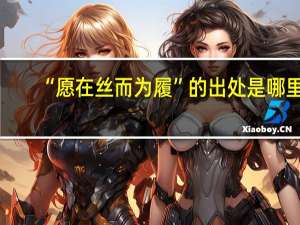 “愿在丝而为履”的出处是哪里