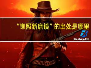 “懒照新磨镜”的出处是哪里