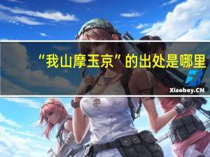 “我山摩玉京”的出处是哪里