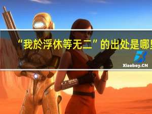 “我於浮休等无二”的出处是哪里