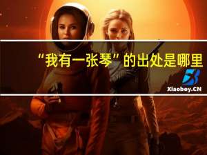 “我有一张琴”的出处是哪里