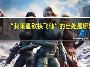 “我来直欲挟飞仙”的出处是哪里