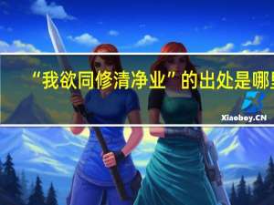 “我欲同修清净业”的出处是哪里