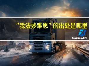“我法妙难思”的出处是哪里