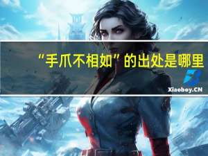 “手爪不相如”的出处是哪里