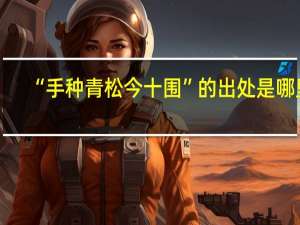 “手种青松今十围”的出处是哪里