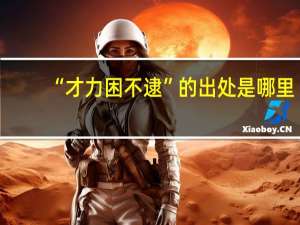 “才力困不逮”的出处是哪里