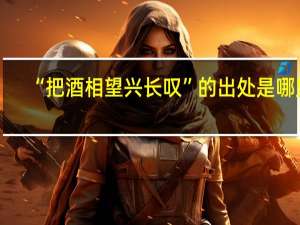 “把酒相望兴长叹”的出处是哪里