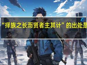 “择族之长而贤者主其计”的出处是哪里
