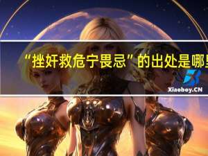 “挫奸救危宁畏忌”的出处是哪里