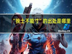 “挽士不能寸”的出处是哪里