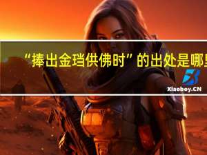 “捧出金珰供佛时”的出处是哪里