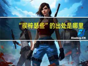 “揳梓瑟些”的出处是哪里