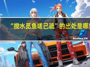“搅水觅鱼嗟已疏”的出处是哪里