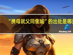 “携母就父同隹城”的出处是哪里